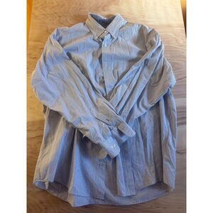 Tommy Hilfiger Mens XL Long Sleeve Shirt Casual Classic Fit XL